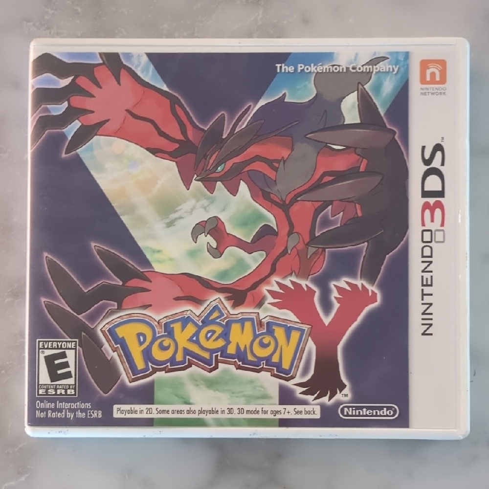 Nintendo Red Pokémon Y Adventure Game